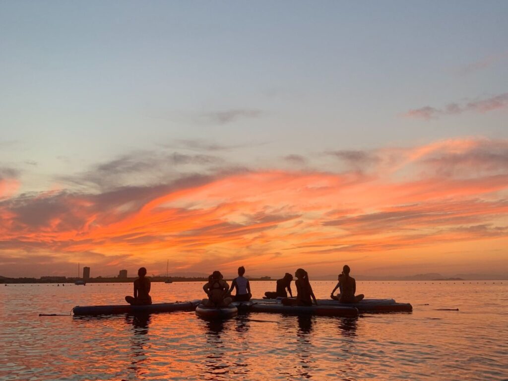 Atardecer Yoga Paddle Surf