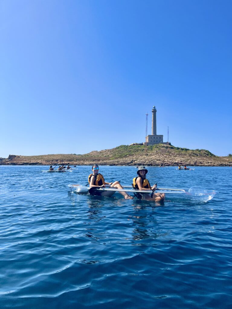 Kayak transparente empresa