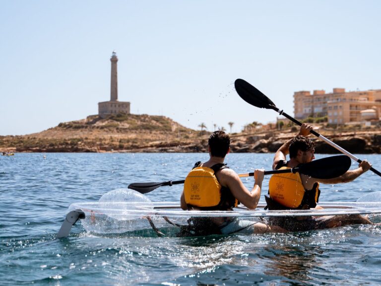 Ruta Kayaks Transparentes Cabo de Palos