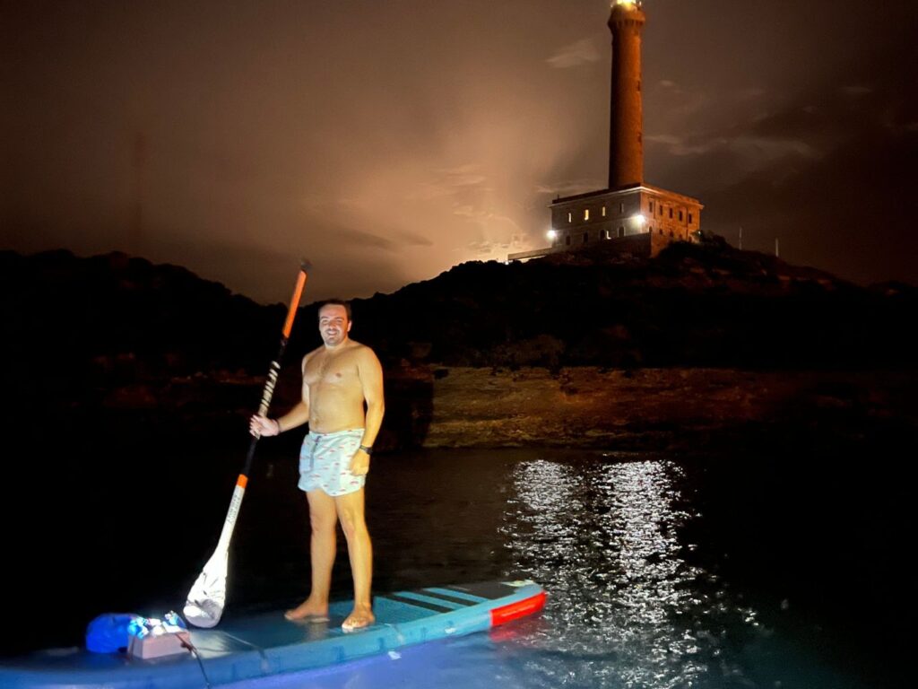 Ruta Nocturna Paddle Surf Cabo de Palos