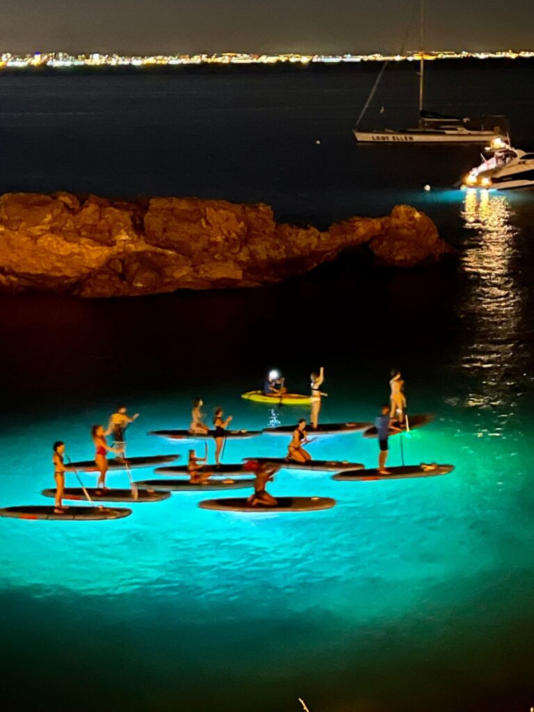 Ruta Paddle Surf Nocturno Empresa