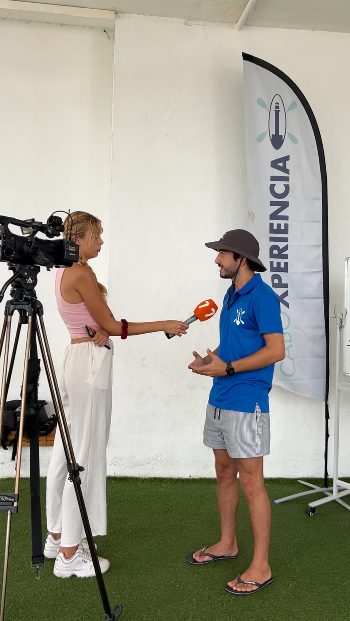 Entrevista televisión 7RM