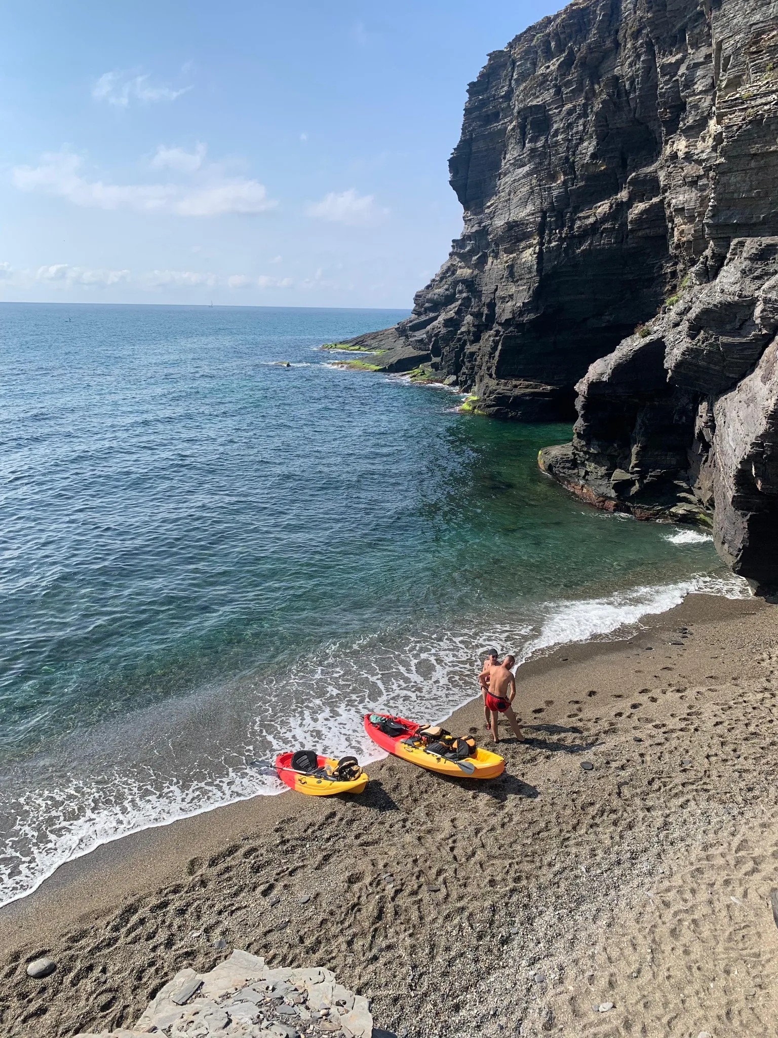 Cala virgen Calblanque kayak