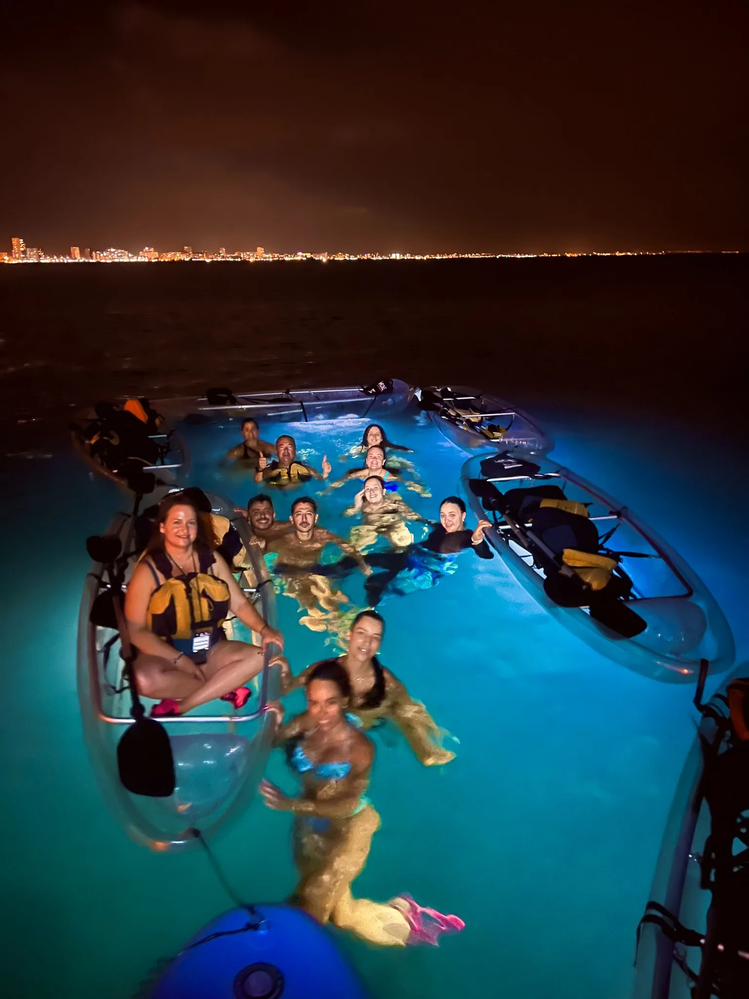 Kayak nocturno Cabo de Palos estrellas
