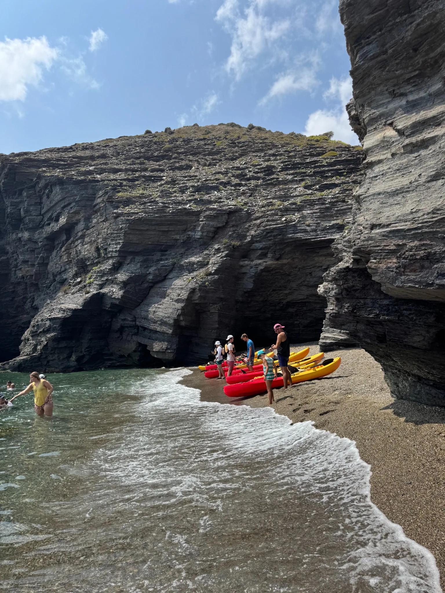 Cala Calblanque kayak